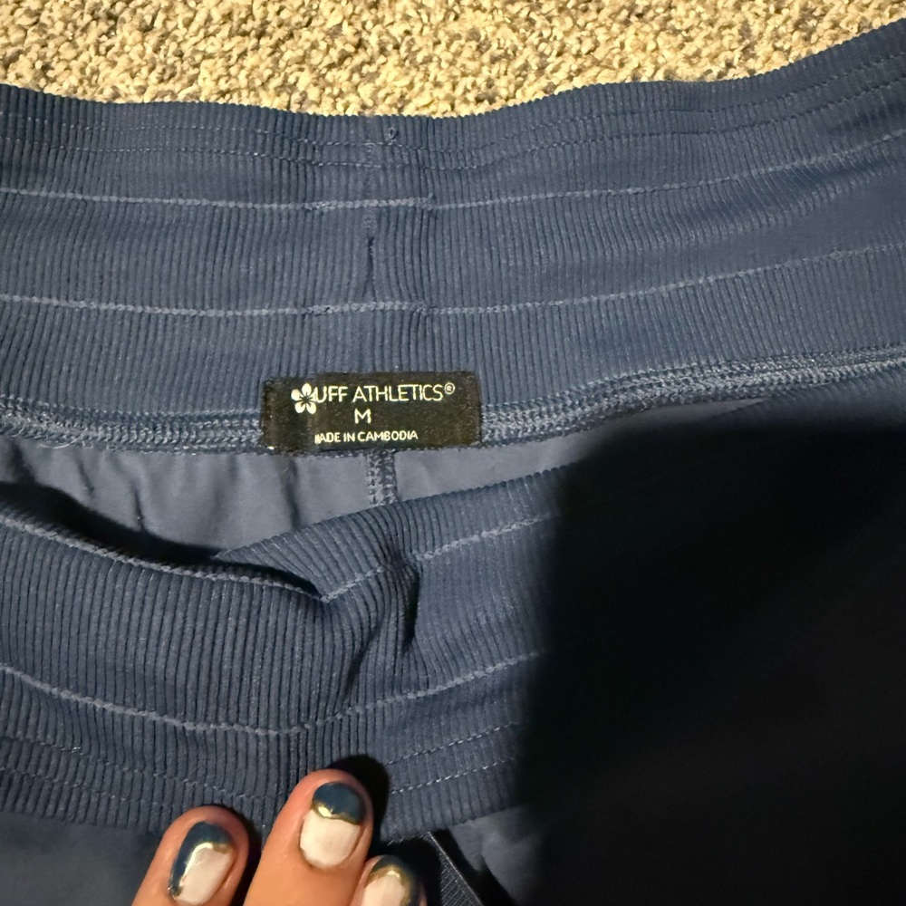 Tuff Athletics Deep Blue Workout Shorts - Picture 3 of 3